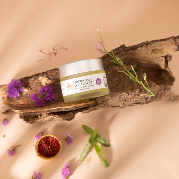 HYDRATING GEL MASQUE WITH ALOVERA & SAFFRON